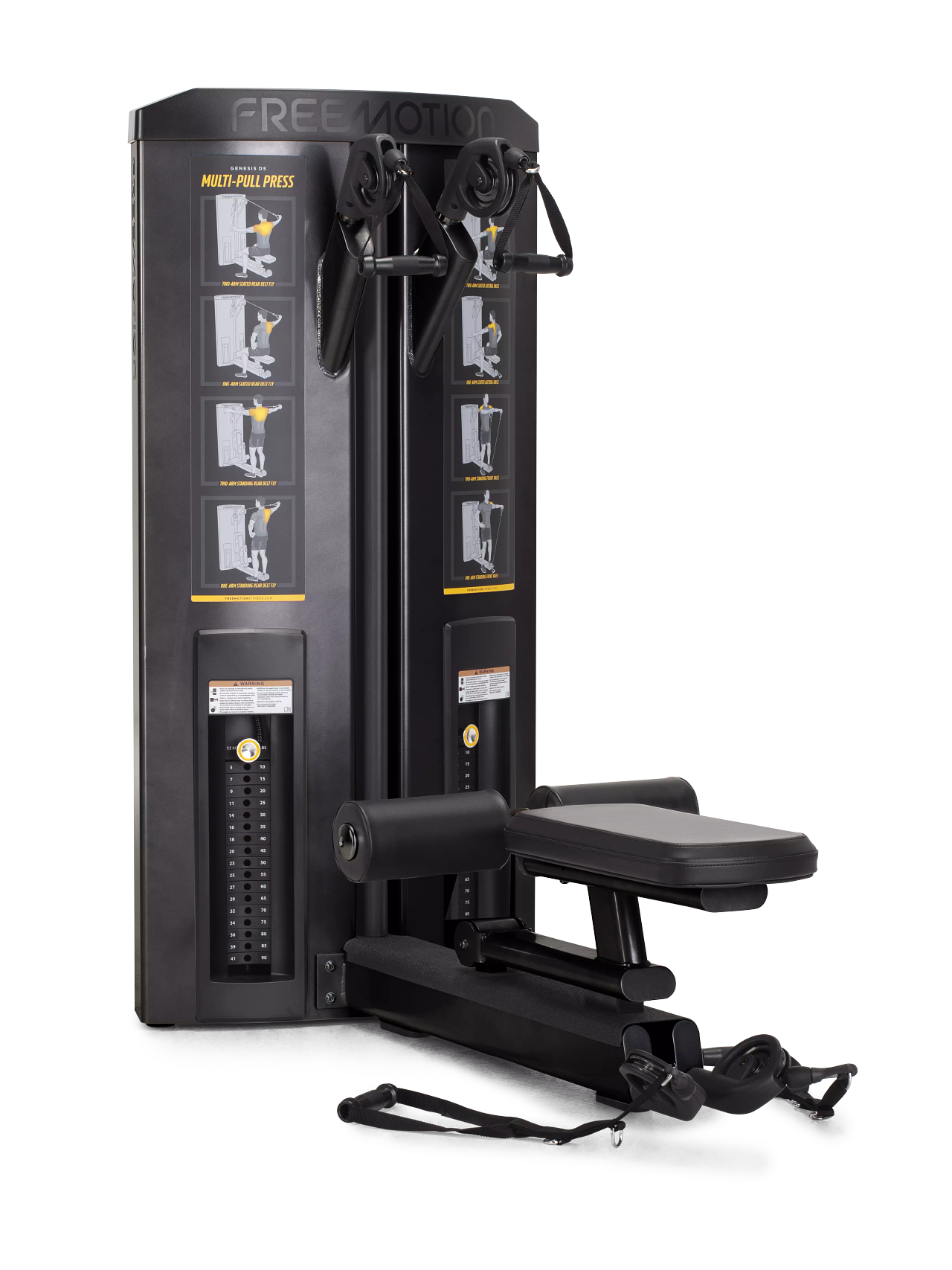GD505_STUDIO_0611 black Endurance Stepper with Group Training LED Console